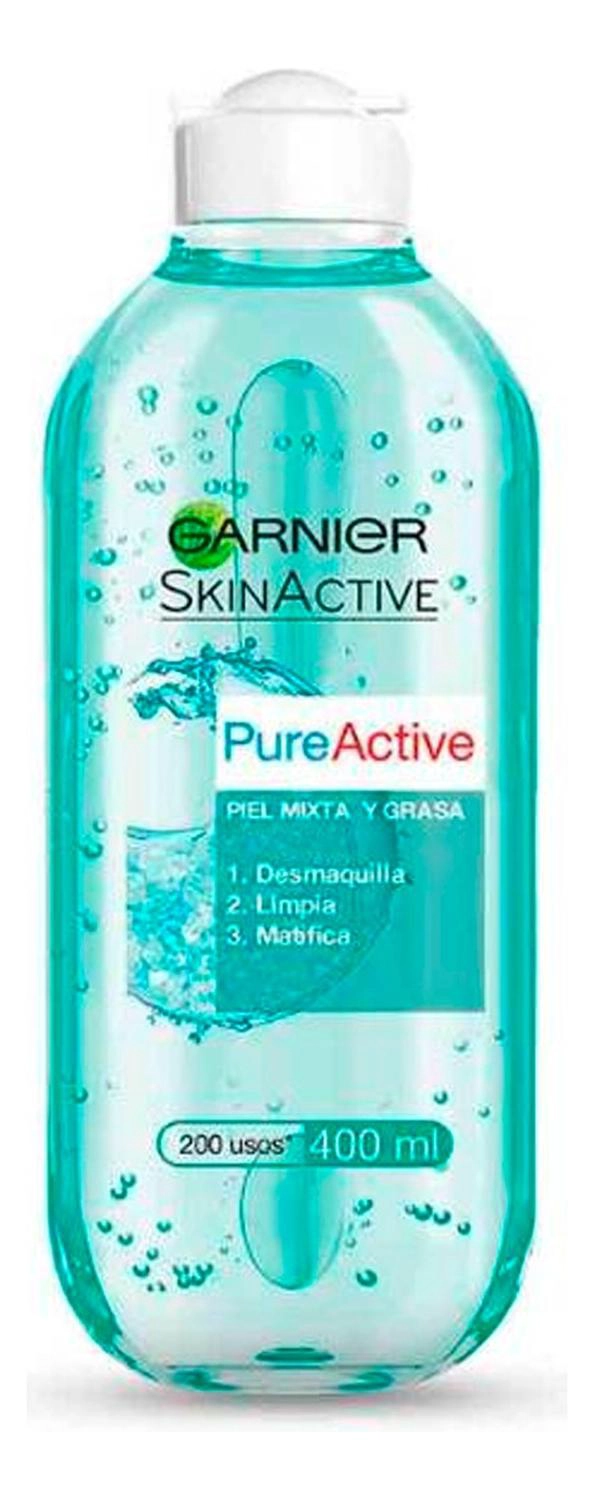 AGUA MICELAR TODO EN 1 PIEL GRASA-MIXTA Y SENSIBLE GARNIER - 1