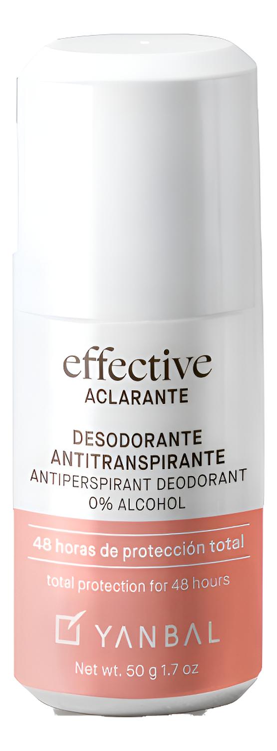 DESODORANTE EFFECTIVE ACLARANTE ROLL ON YANBAL - 1