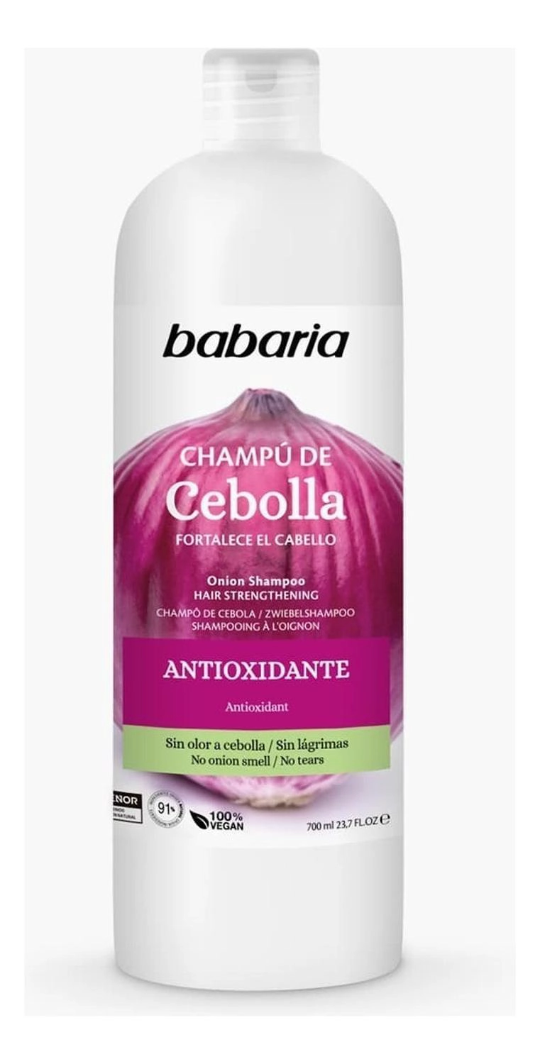 CHAMPÚ DE CEBOLLA ANTIOXIDANTE BABARIA - 1