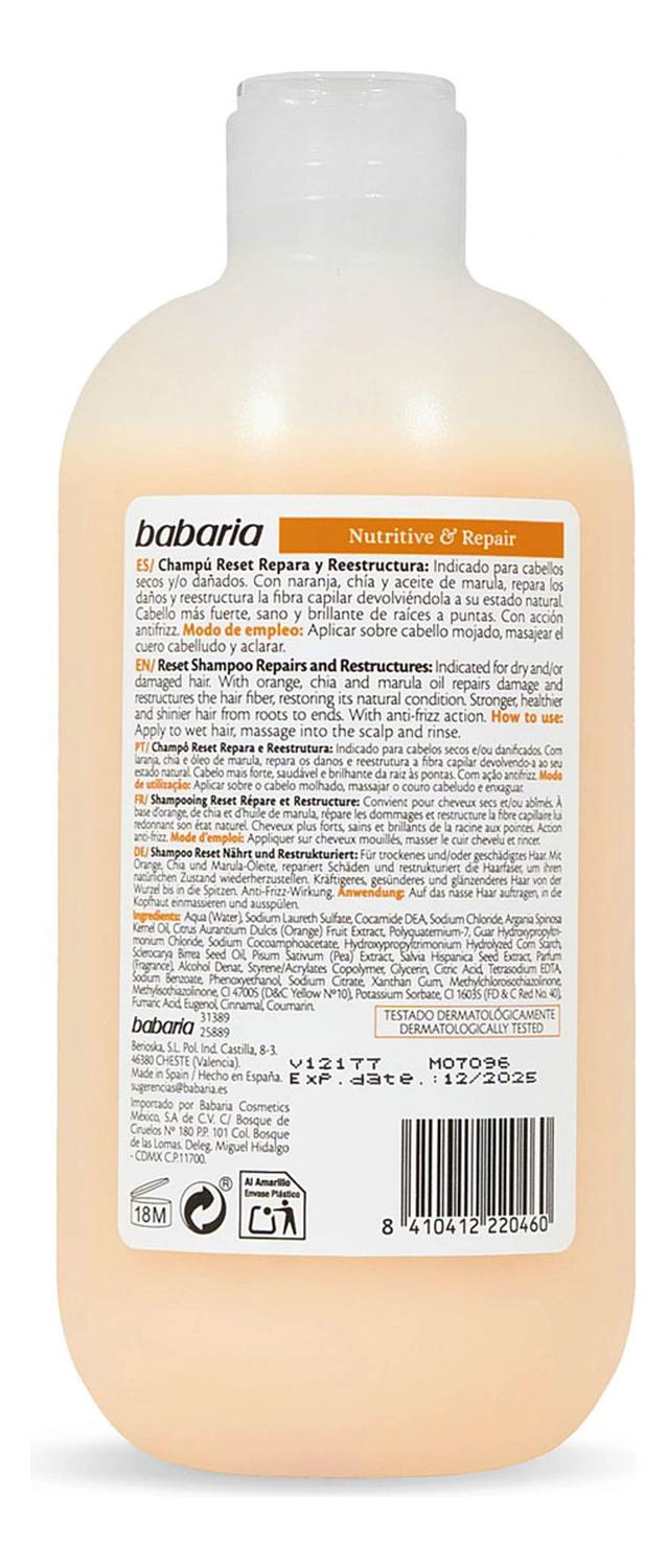 CHAMPÚ NUTRITIVE Y REPAIR 500ML - 3