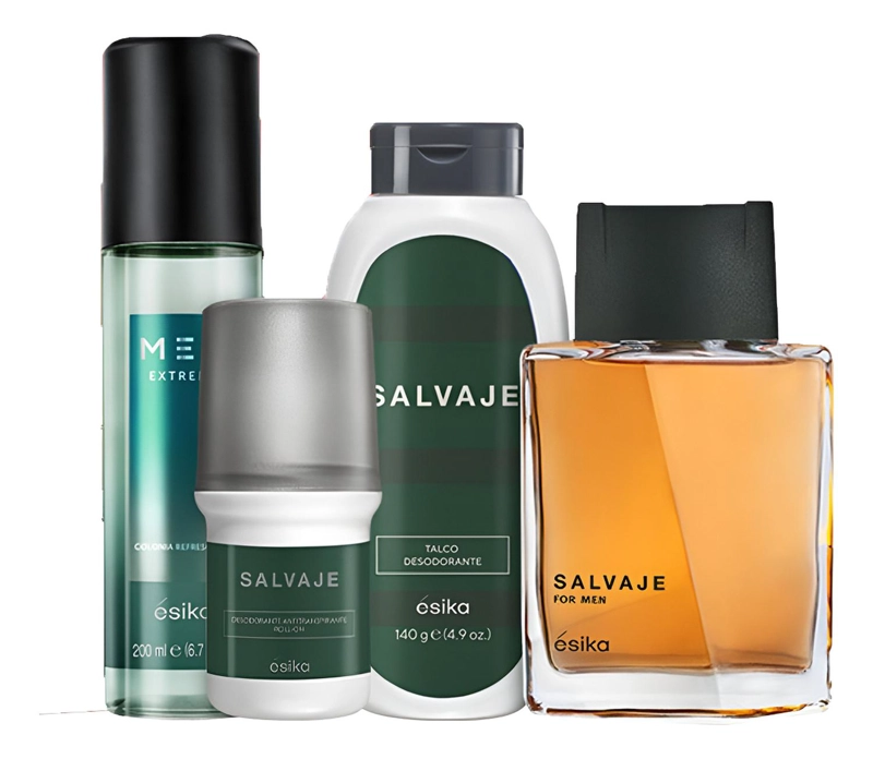 SALVAJE COLONIA DE HOMBRE CON DEO ROLL ON TALCO Y REFRESH - 1