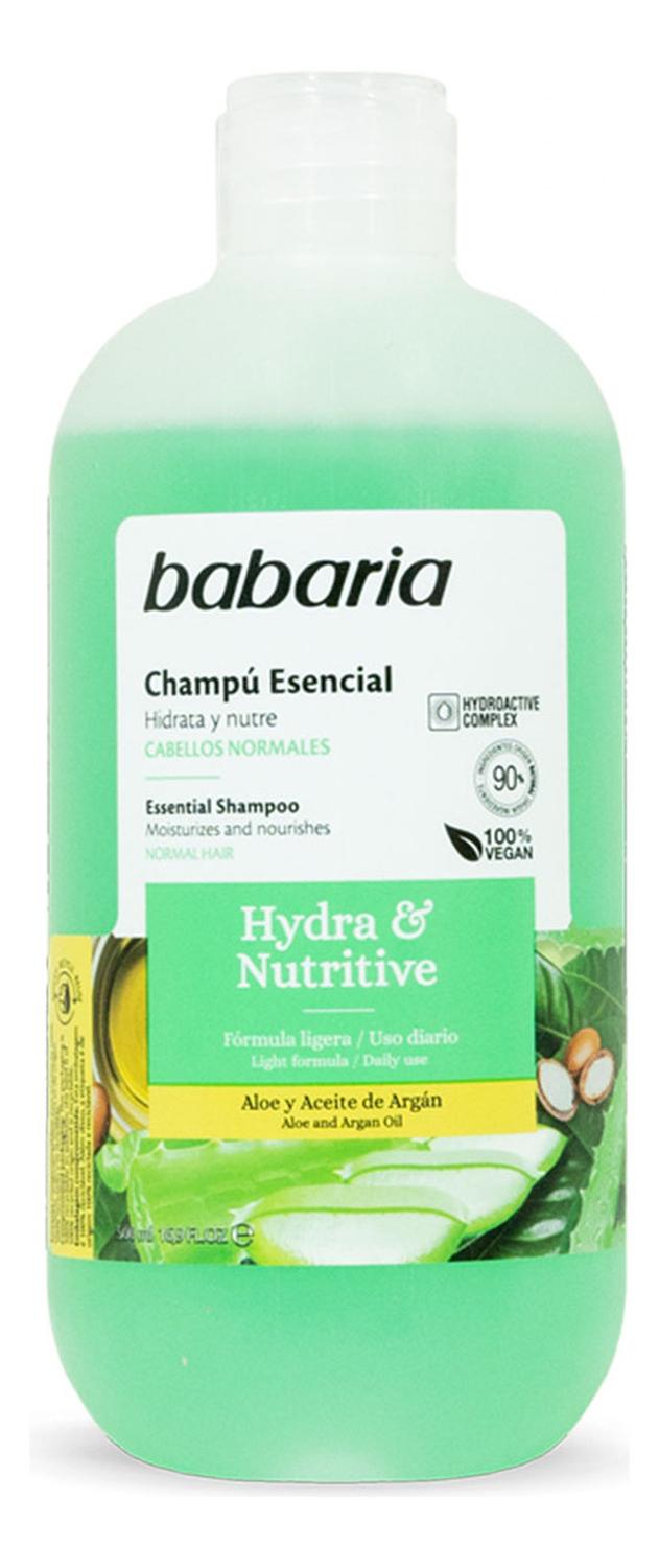 CHAMPÚ ESENCIAL HYDRA Y NUTRITIVE BABARIA - 1