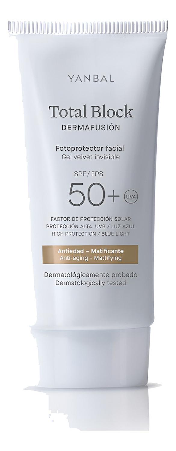 YANBAL TOTAL BLOCK GEL VELVET DERMAFUSION SPF 50 - 1