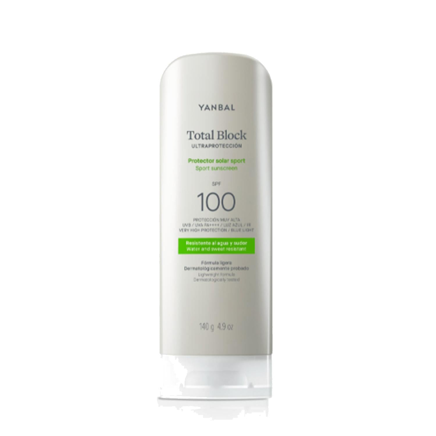 PROTECTOR SOLAR TOTAL BLOCK SPORT SPF 100 - 1