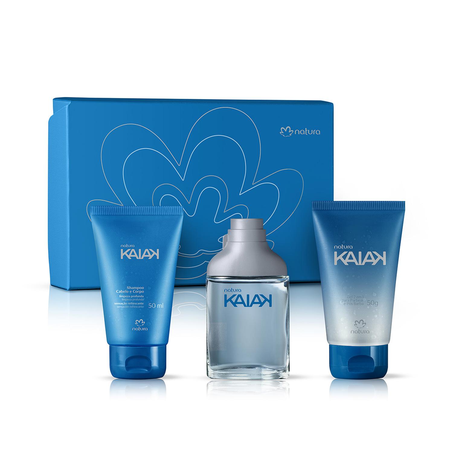 KAIAK FRAGANCIA DE HOMBRE 25ML CON SHAMPOO Y GEL 2 EN 1 - 1