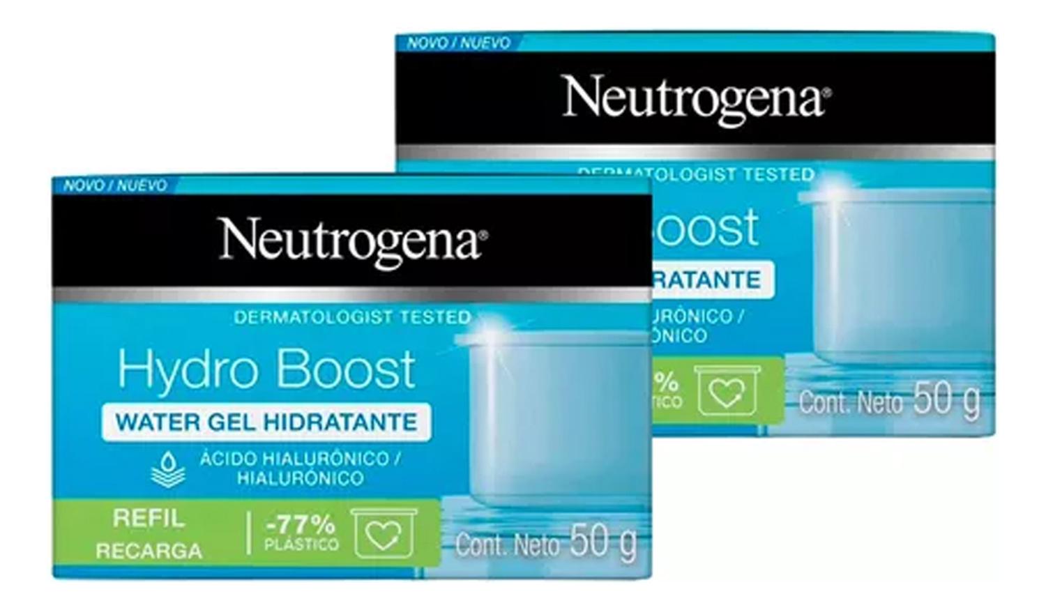 NEUTROGENA HYDRO BOOST REPUESTO GEL FACIAL HIDRATANTE X2 UND - 1