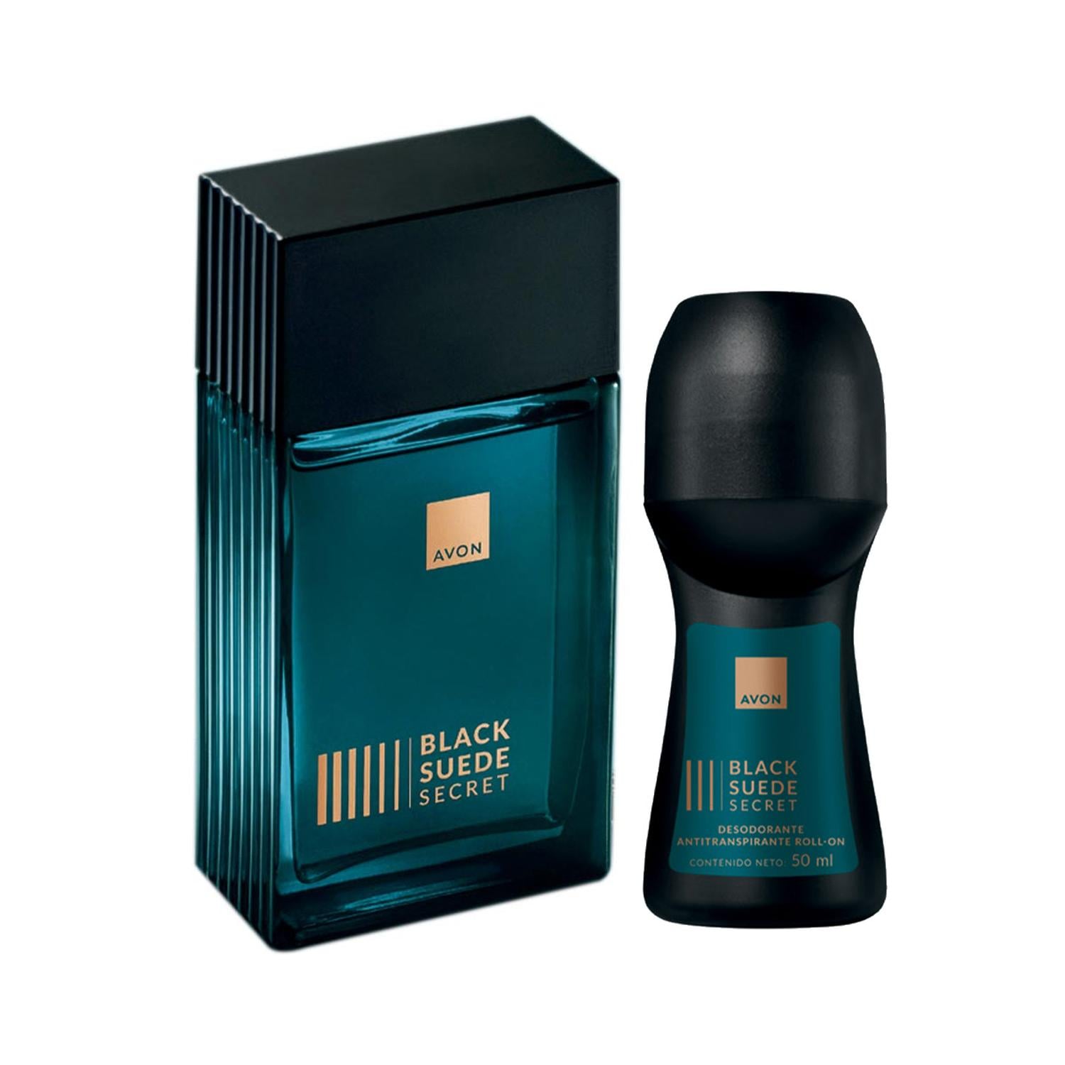 BLACK SUEDE SECRET PERFUME CON DESODORANTE DE HOMBRE - 1