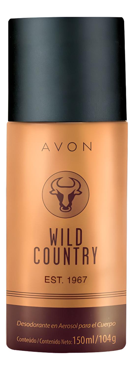 DESODORANTE SPRAY PARA HOMBRE WILD COUNTRY AVON 150ML - 1