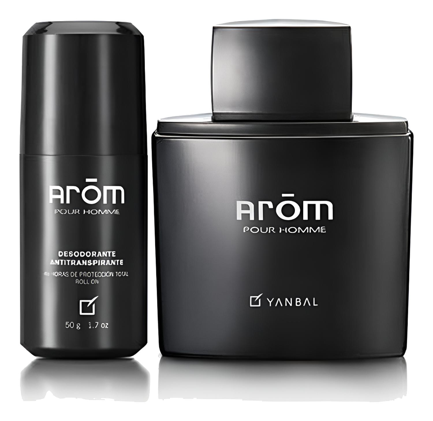 AROM PERFUME DE HOMBRE CON DESODORANTE YANBAL - 1