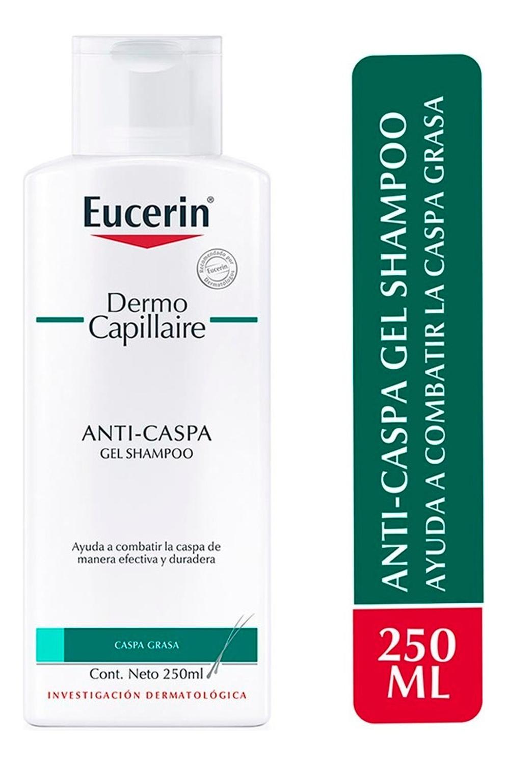 EUCERIN SHAMPOO DERMO CAPILAR ANTICASPA GRASOSA 250ML. - 2