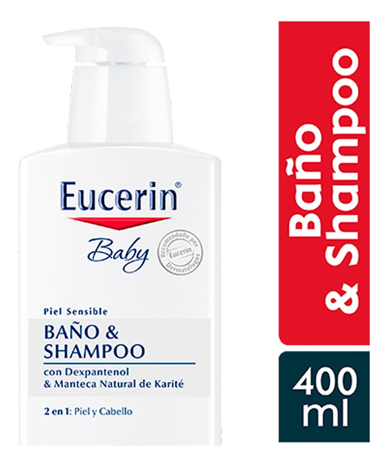 EUCERIN BABY BAÑO Y SHAMPOO PUMP 400 ML. - 2