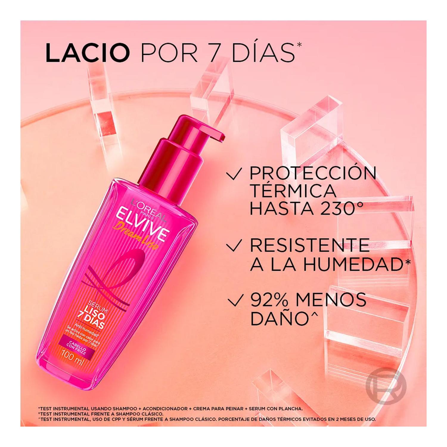 LOREAL ELVIVE SERUM DREAM LISO ACEITE PARA EL CABELLO - 3