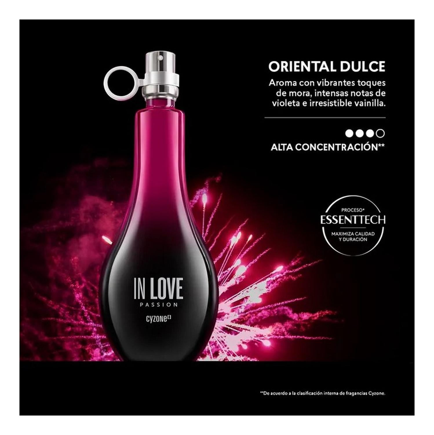 IN LOVE PASSION PERFUME DE MUJER CYZONE 50ML - 4