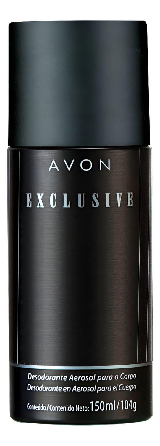 DESODORANTE SPRAY PARA HOMBRE EXCLUSIVE AVON 150ML - 1