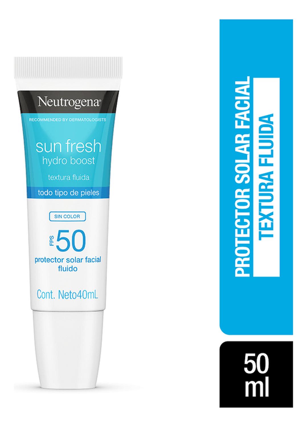 NEUTROGENA SUN FRESH HYDRO BOOST SIN COLOR FPS 50 50ML - 2
