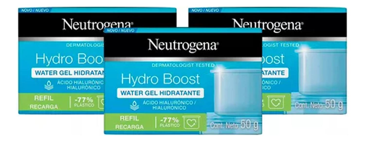 NEUTROGENA HYDRO BOOST REPUESTO GEL FACIAL HIDRATANTE X3 UND - 1