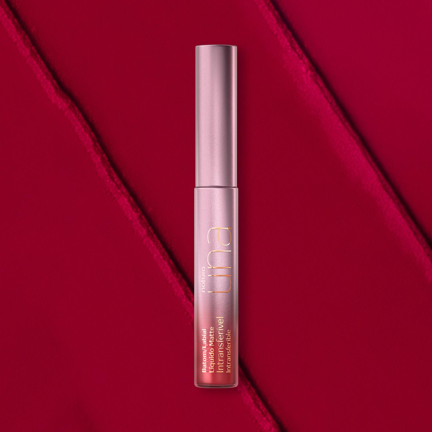 LABIAL LÍQUIDO MATE INTRANSFERIBLE PINK 6M - 2