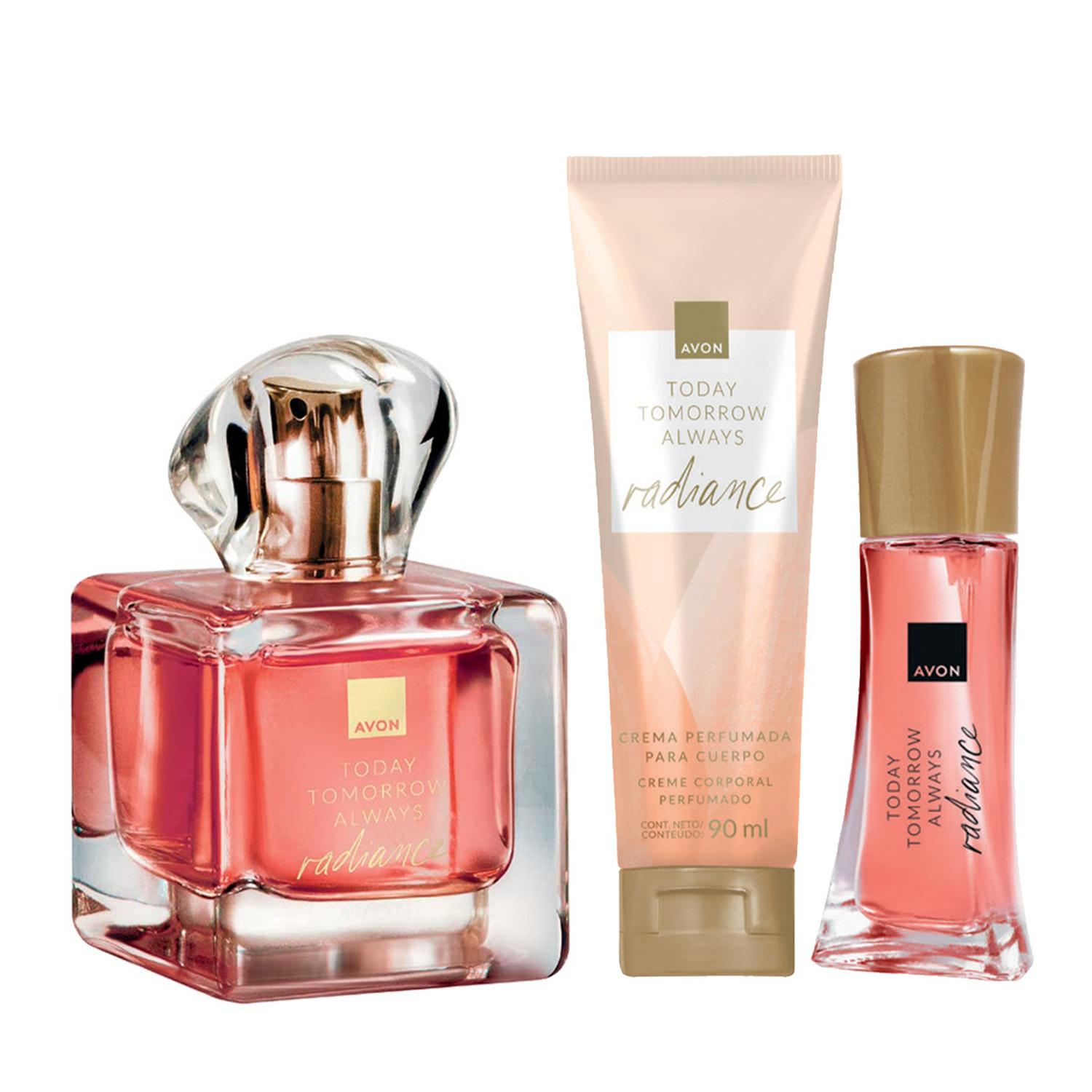 RADIANCE PERFUME DE MUJER CON LOCION Y MINI AVON - 1