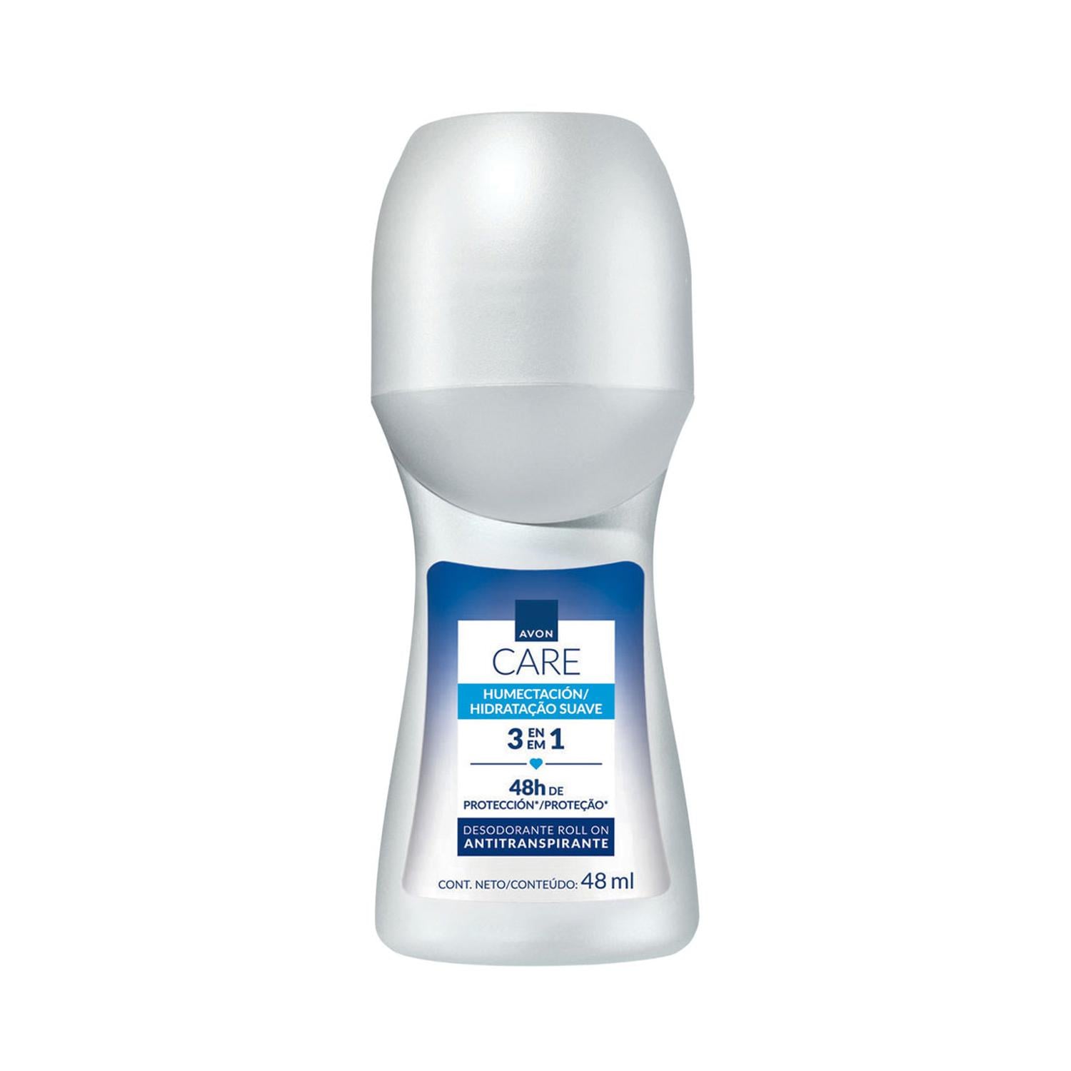 AVON CARE DESODORANTE ROLL-ON ANTITRANSPIRANTE 3 EN 1 HUMECTACIÓN - 1