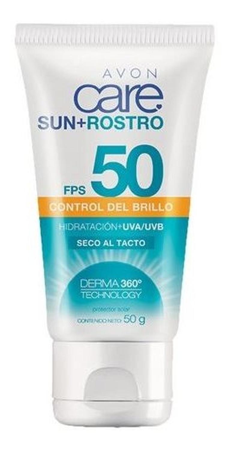 AVON CARE SUN ROSTRO PROTECTOR SOLAR CONTROL BRILLO FPS 50 - 1