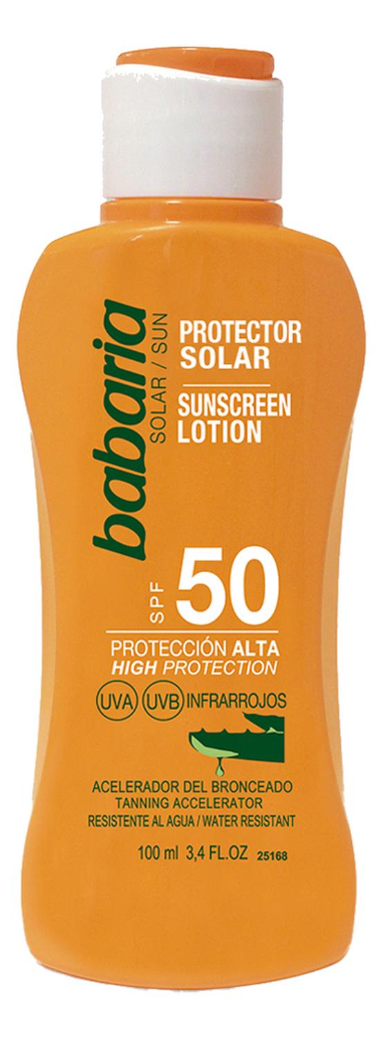 BABARIA LECHE PROTECTORA SOLAR SPF50 100ML - 1