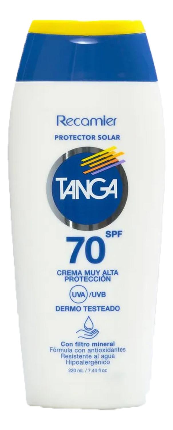 RECAMIER TANGA PROTECTOR SOLAR SPS 70 CREMA 220ML - 1