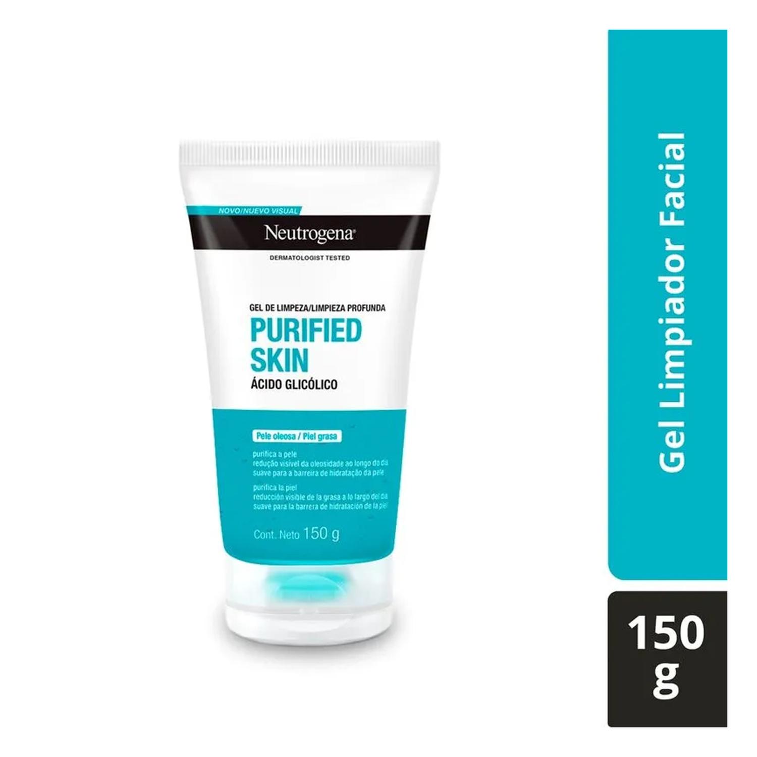 LIMPIADOR FACIAL NEUTROGENA PURIFIED SKIN 150ML - 1
