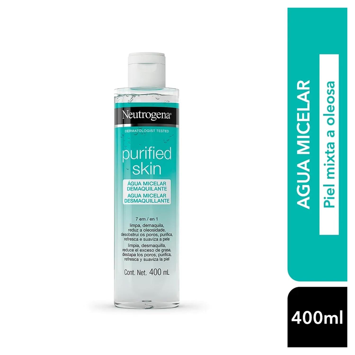 AGUA MICELAR PURIFIED SKIN NEUTROGENA 400ML - 1