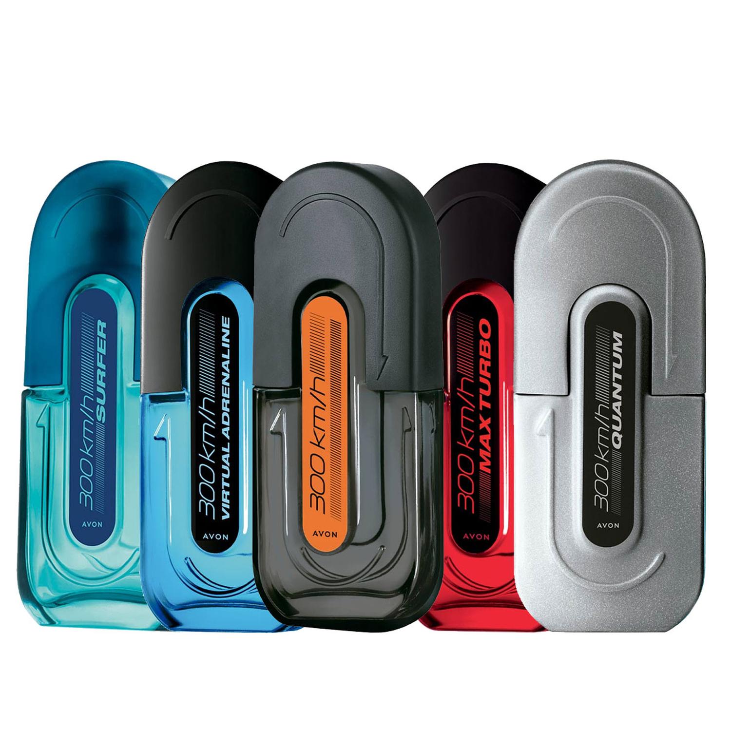COLECCIÓN X5 FRAGANCIA 300 KM/H DE HOMBRE AVON - 1