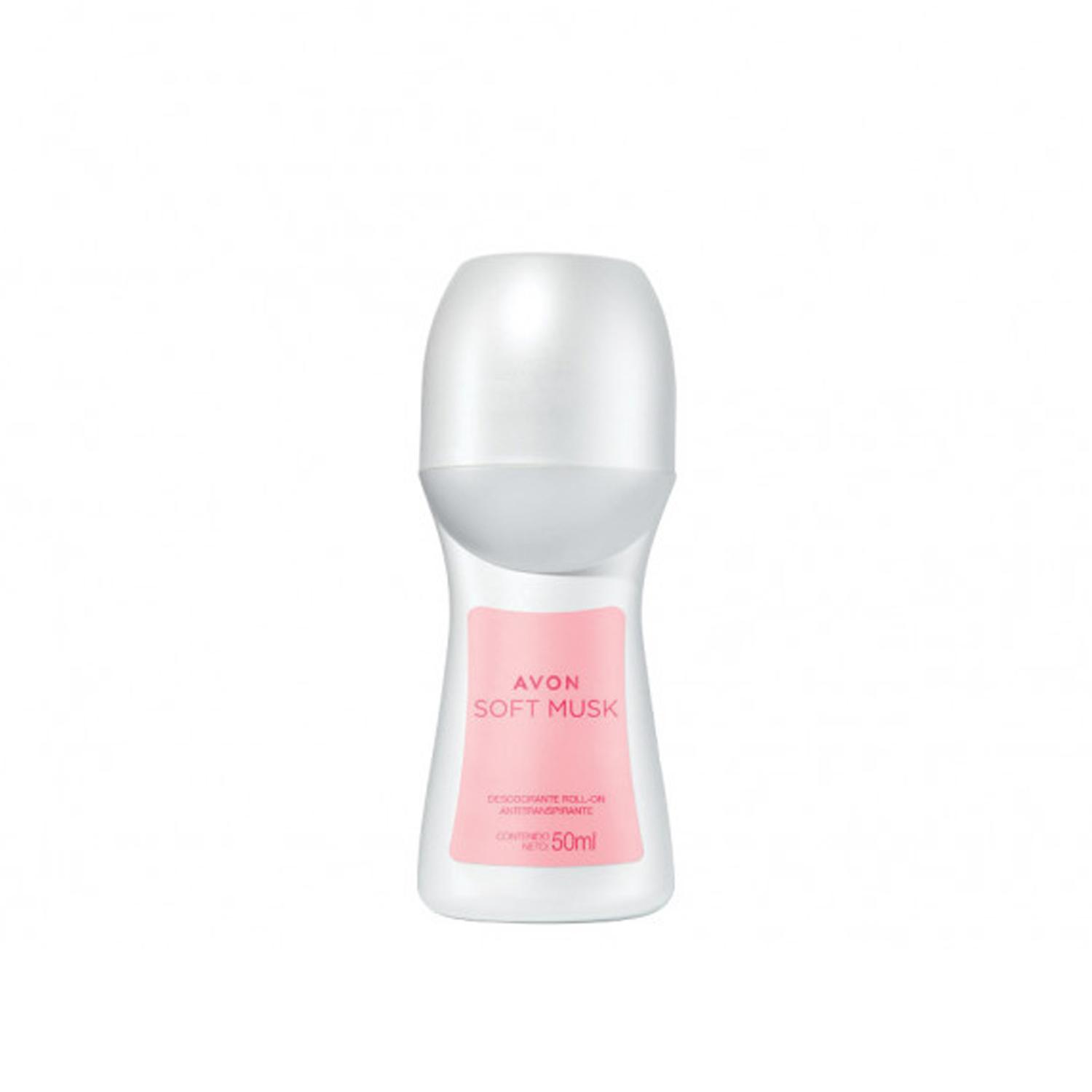 DESODORANTE DE MUJER ROLL ON SOFT MUSK - 1
