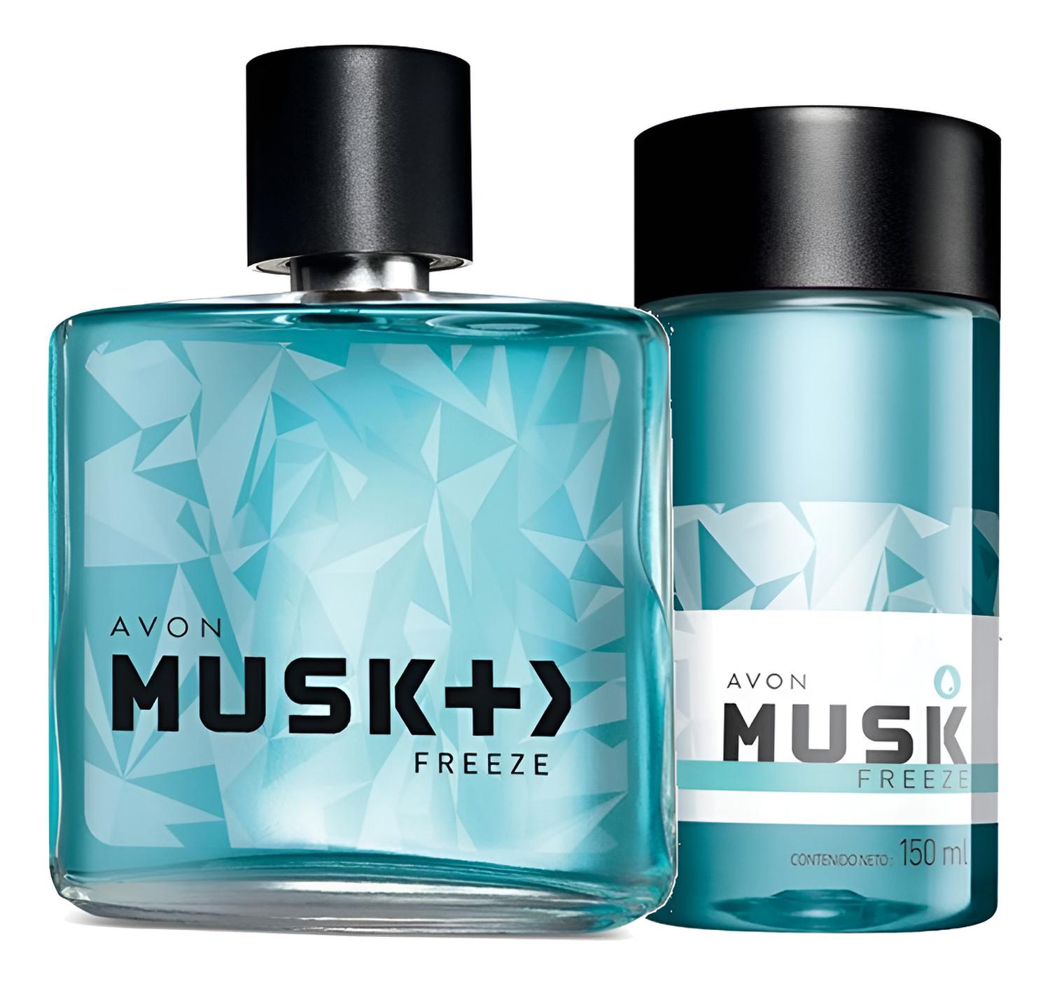 MUSK FREEZE PERFUME DE HOMBRE CON REFRESH AVON - 1