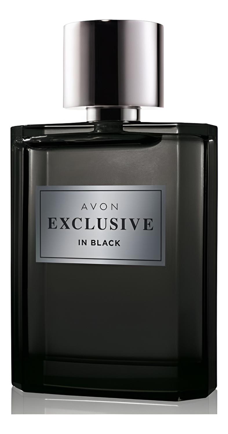 EXCLUSIVE IN BLACK PERFUME DE HOMBRE AVON - 1