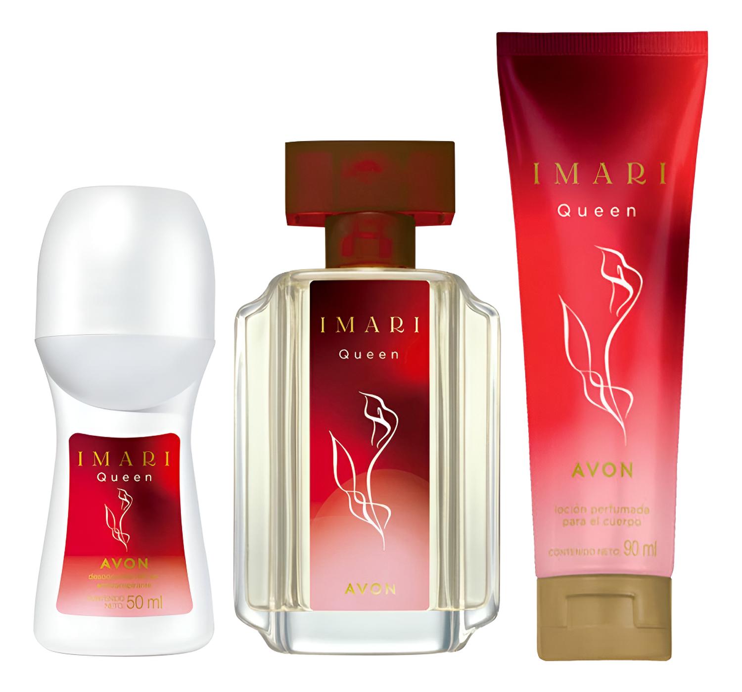 IMARI QUEEN PERFUME DE MUJER CON DEO ROLL ON E HIDRATANTE - 1