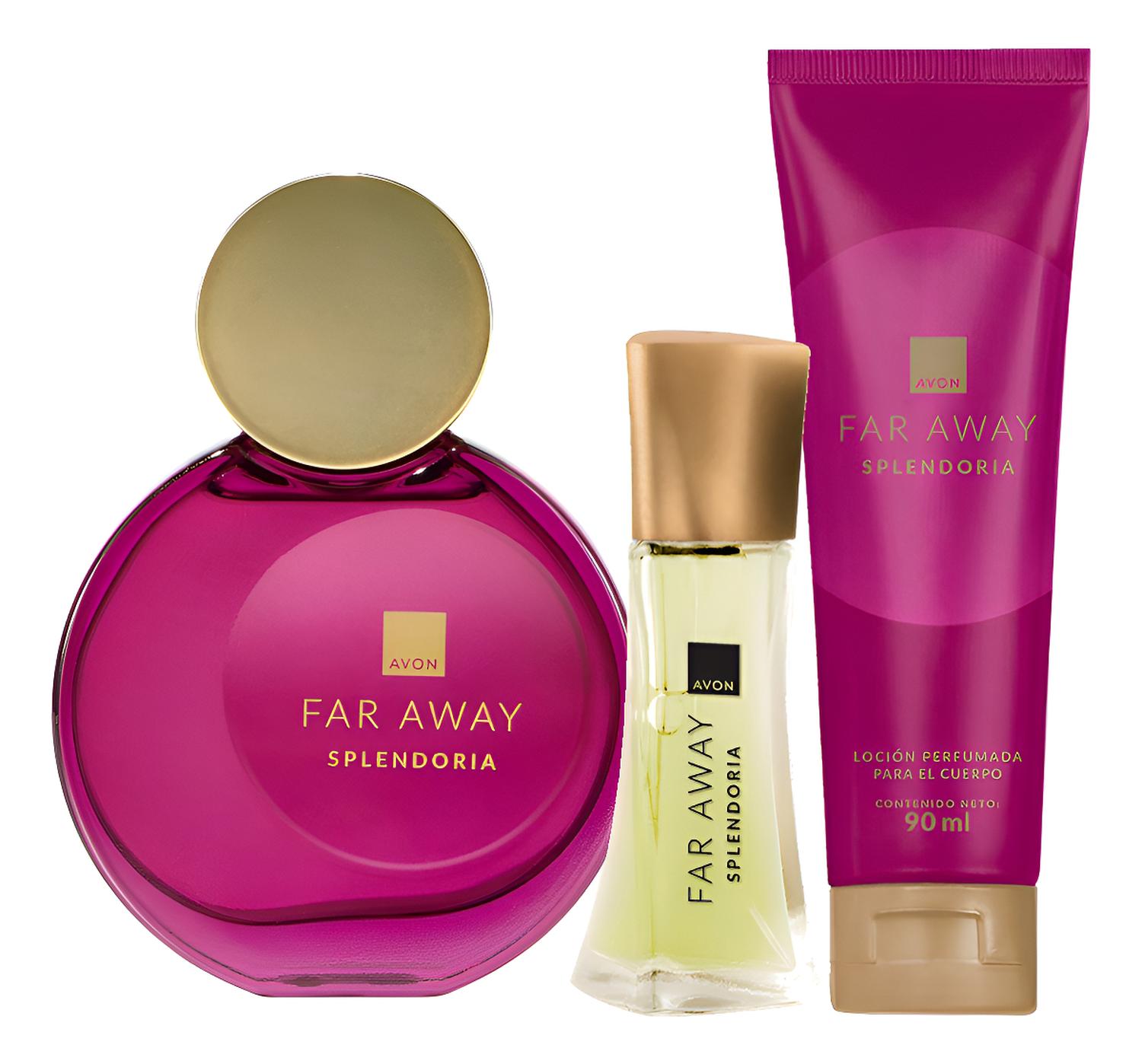 FAR AWAY SPLENDORIA PERFUME DE MUJER CON LOCION Y MINI - 1