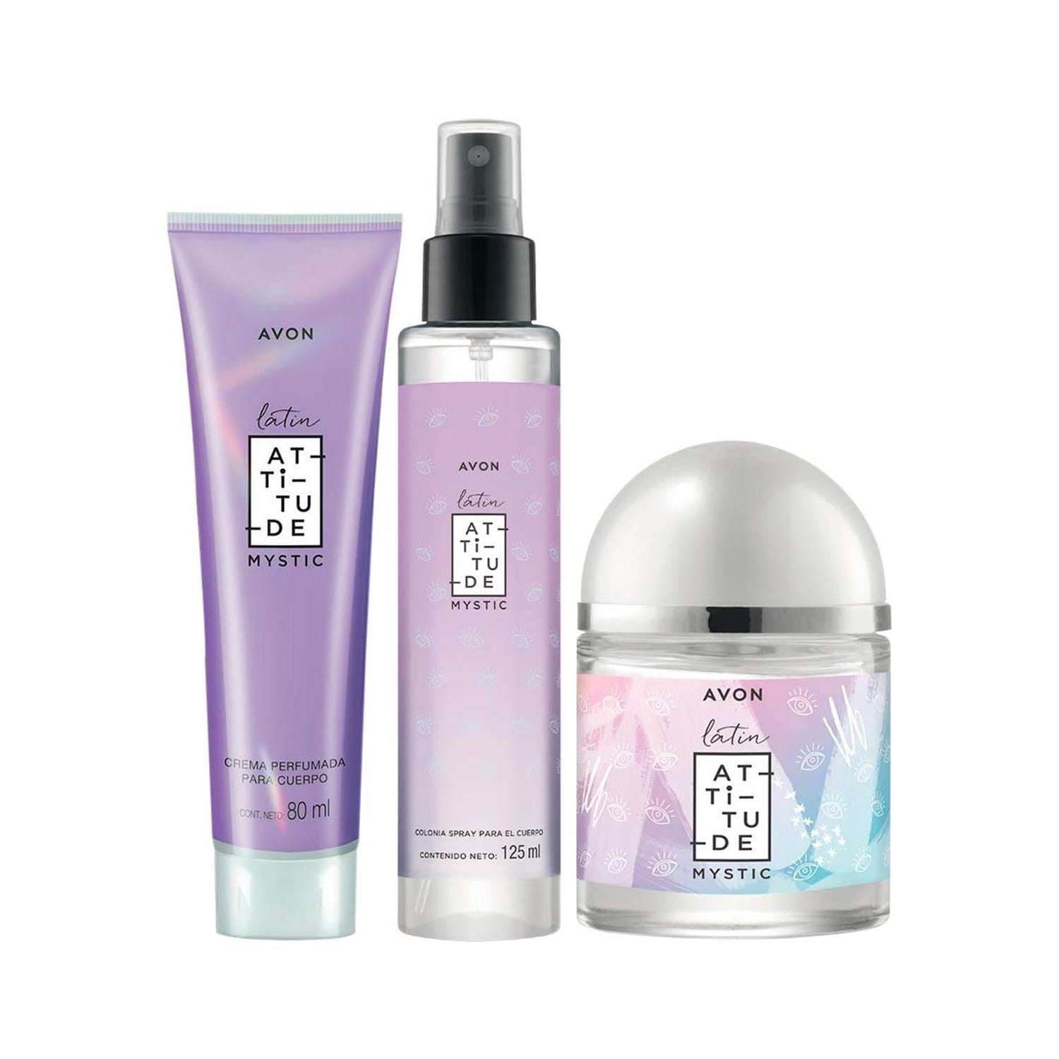 LATIN ATTITUDE MYSTIC FRAGANCIA DE MUJER CON REFRESH Y LOCION - 1
