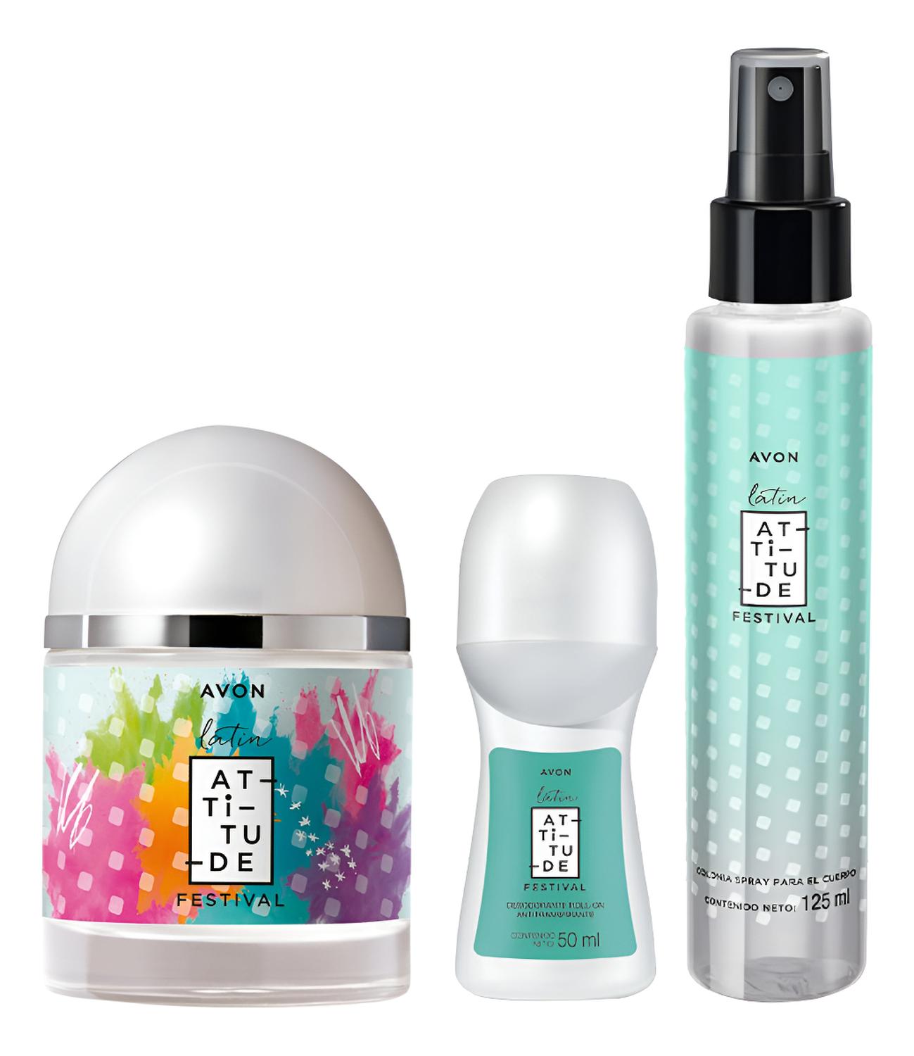 LATIN ATTITUDE FESTIVAL PERFUME DE MUJER CON DEO Y REFRESH - 1
