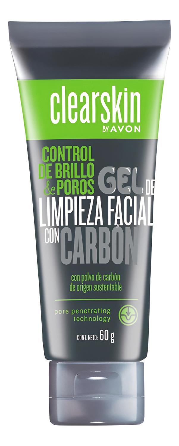 AVON CLEARSKIN GEL DE LIMPIEZA FACIAL CON CARBÓN - 1