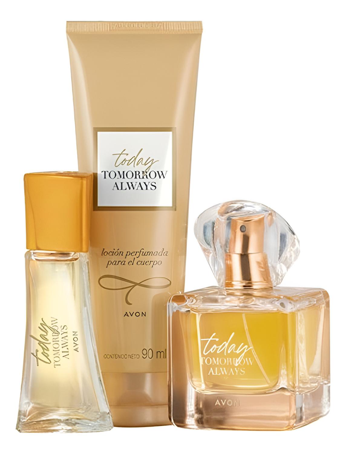 TODAY PERFUME DE MUJER CON LOCIÓN Y MINI AVON - 1