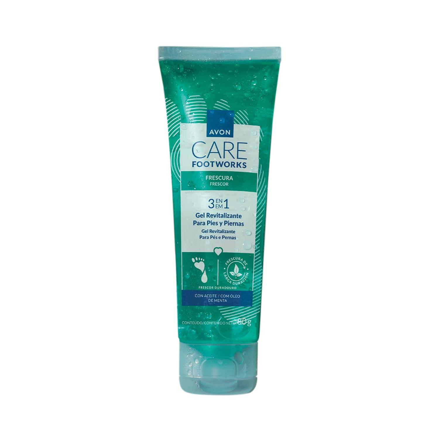 FOOTWORKS GEL REVITALIZANTE PARA PIES Y PIERNAS 80G - 1