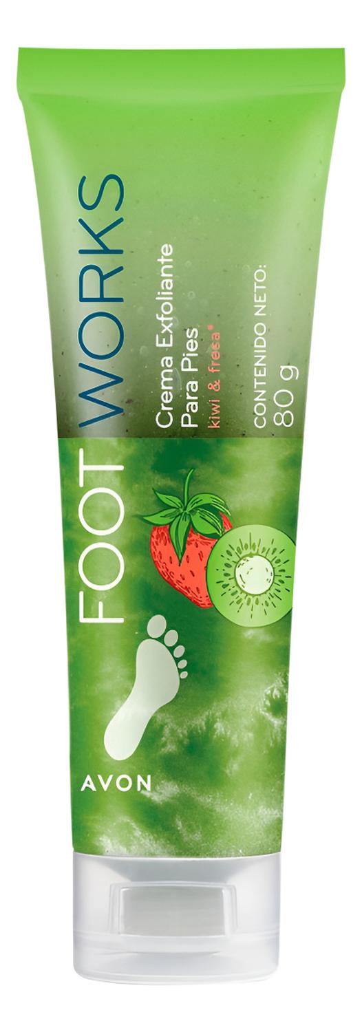 CREMA EXFOLIANTE PARA PIES KIWI Y FRESA FOOTWORKS - 1