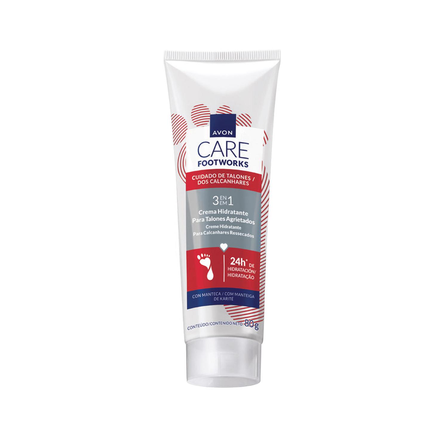 AVON CARE FOOTWORKS CREMA HIDRATANTE PARA TALONES AGRIETADOS - 1