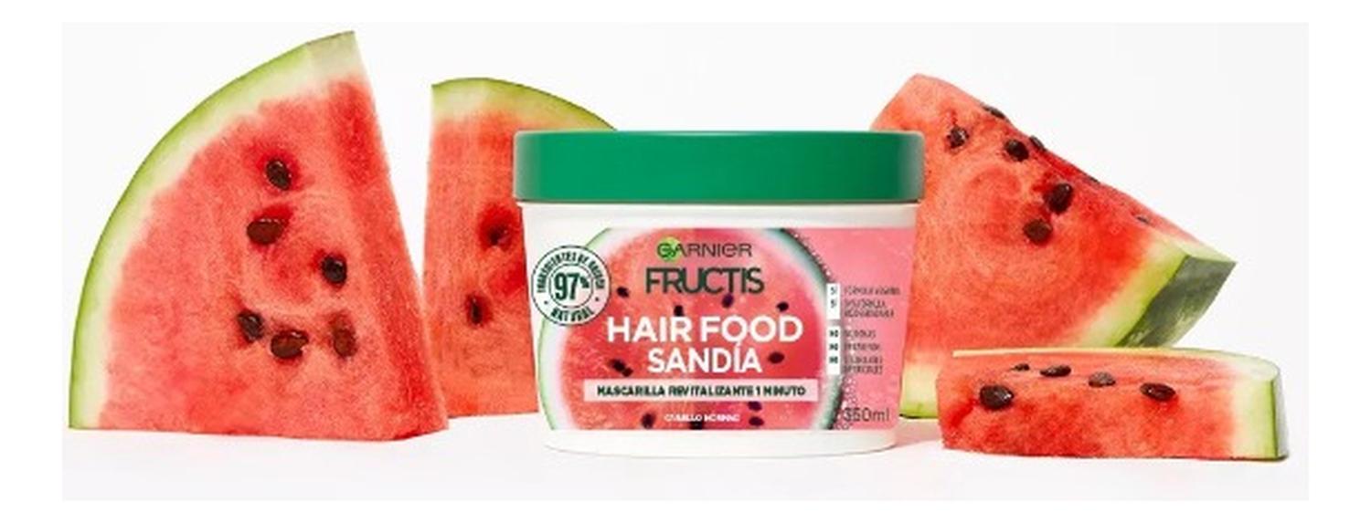 MASCARILLA GARNIER FRUCTIS HAIR FOOD SANDÍA 350 ML - 6
