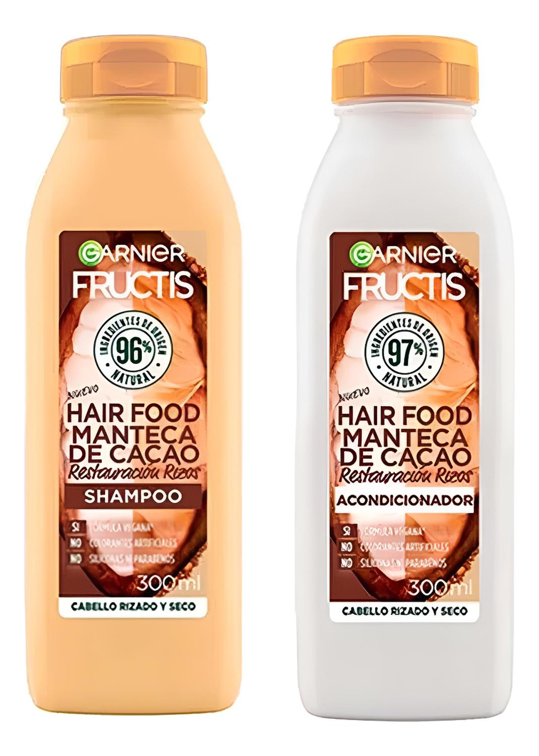 PACK FRUCTIS CACAO: SHAMPOO + ACONDICIONADOR - 1