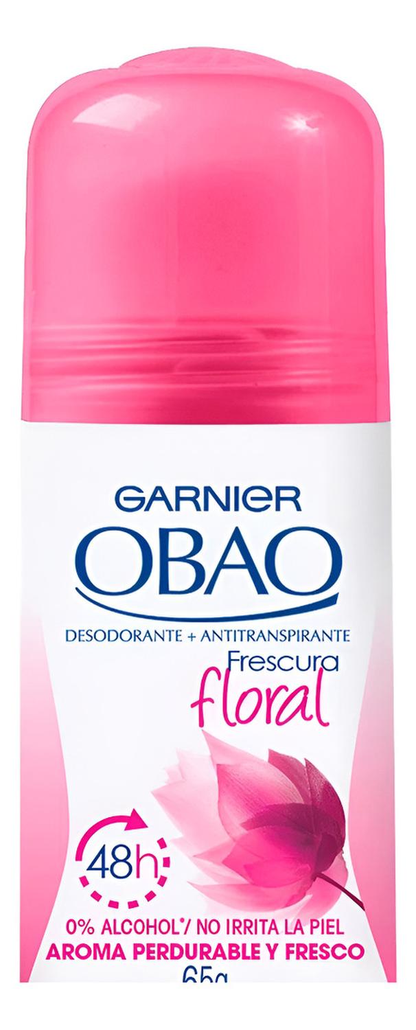DESODORANTE ROLL ON MUJER OBAO FRESCURA FLORAL GARNIER - 1