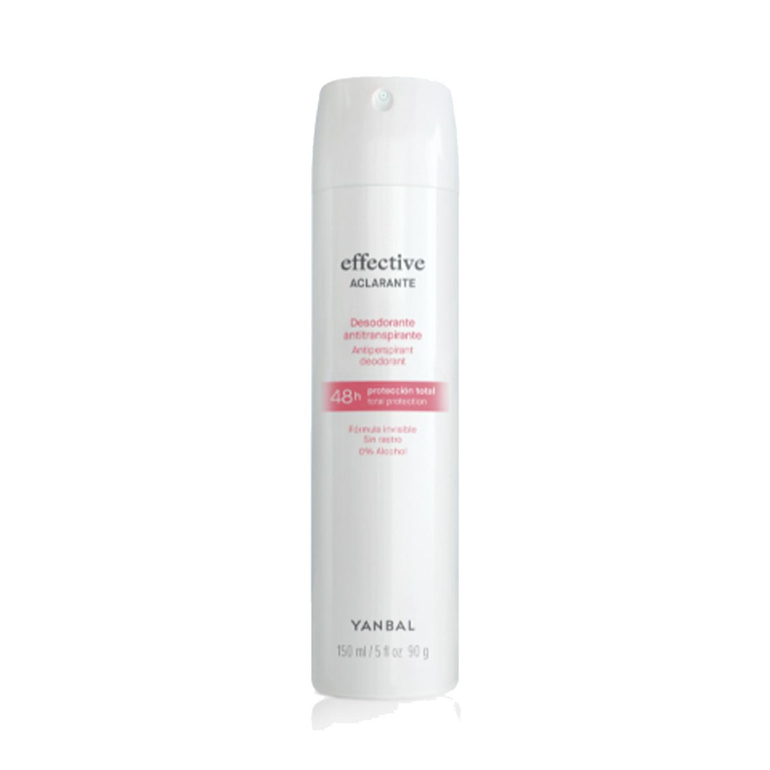 DESODORANTE ANTITRANSPIRANTE EN AEROSOL EFFECTIVE ACLARANTE - 1