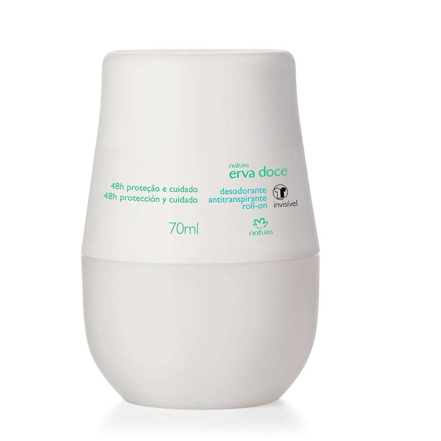 DESODORANTE ROLL-ON NATURA ERVA DOCE 70ML - 1