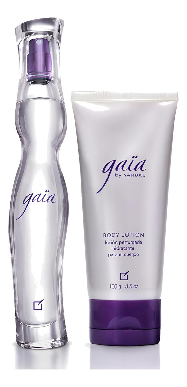 GAIA PERFUME DE MUJER CON BODY LOTION YANBAL - 1