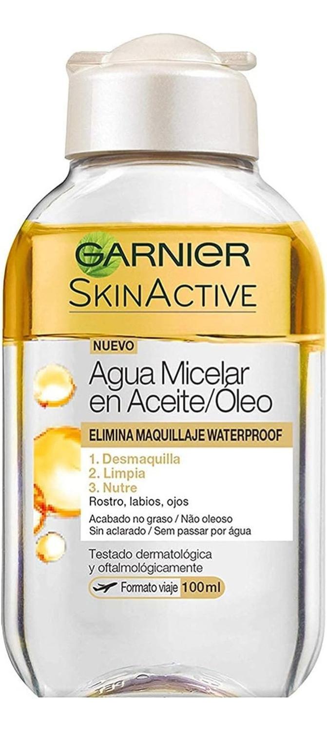 GARNIER AGUA MICELAR DESMAQUILLANTE BIFASICA CN ACEITE 100ML - 1