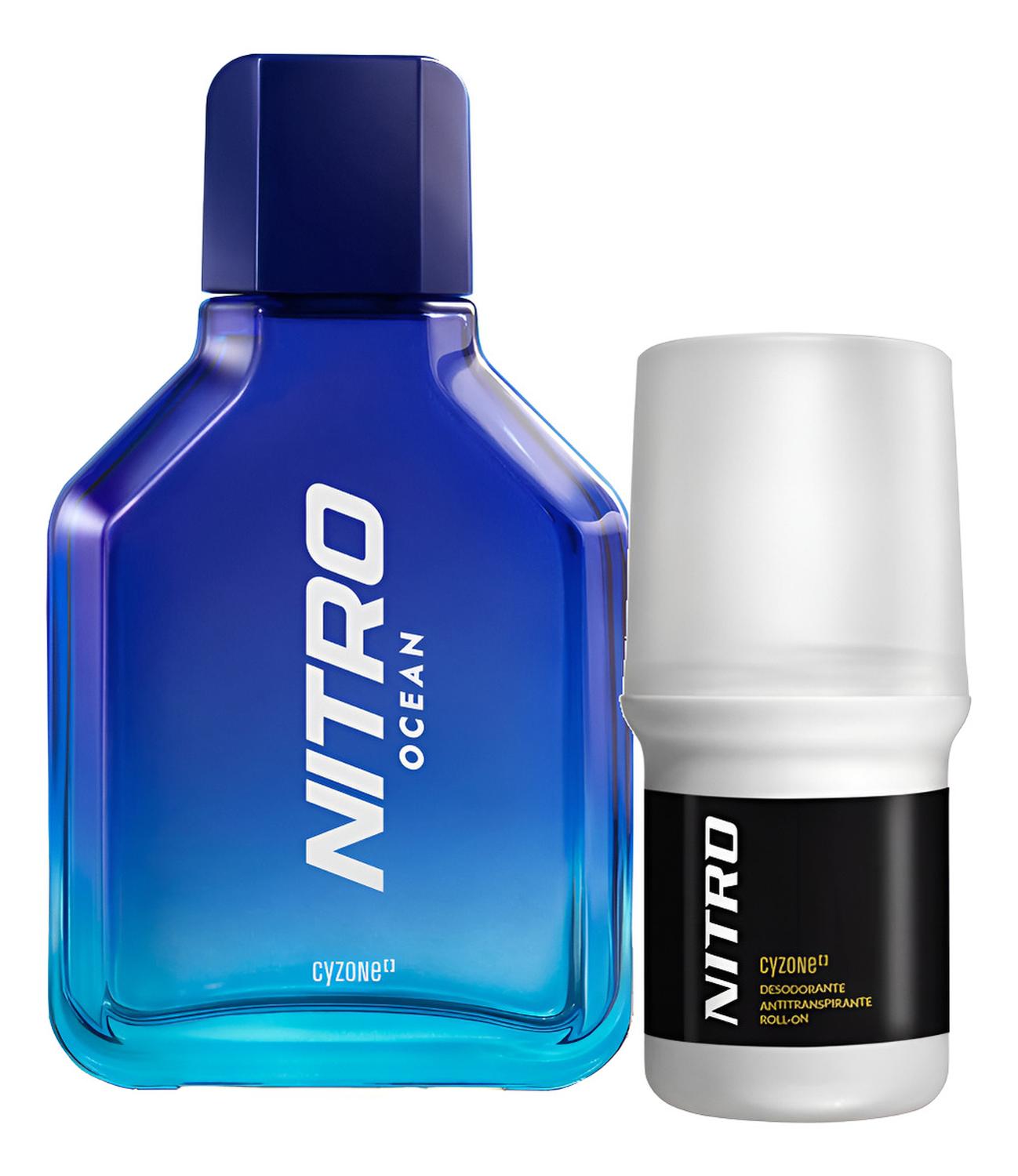 NITRO OCEAN PERFUME DE HOMBRE CON DESODORANTE CYZONE - 1