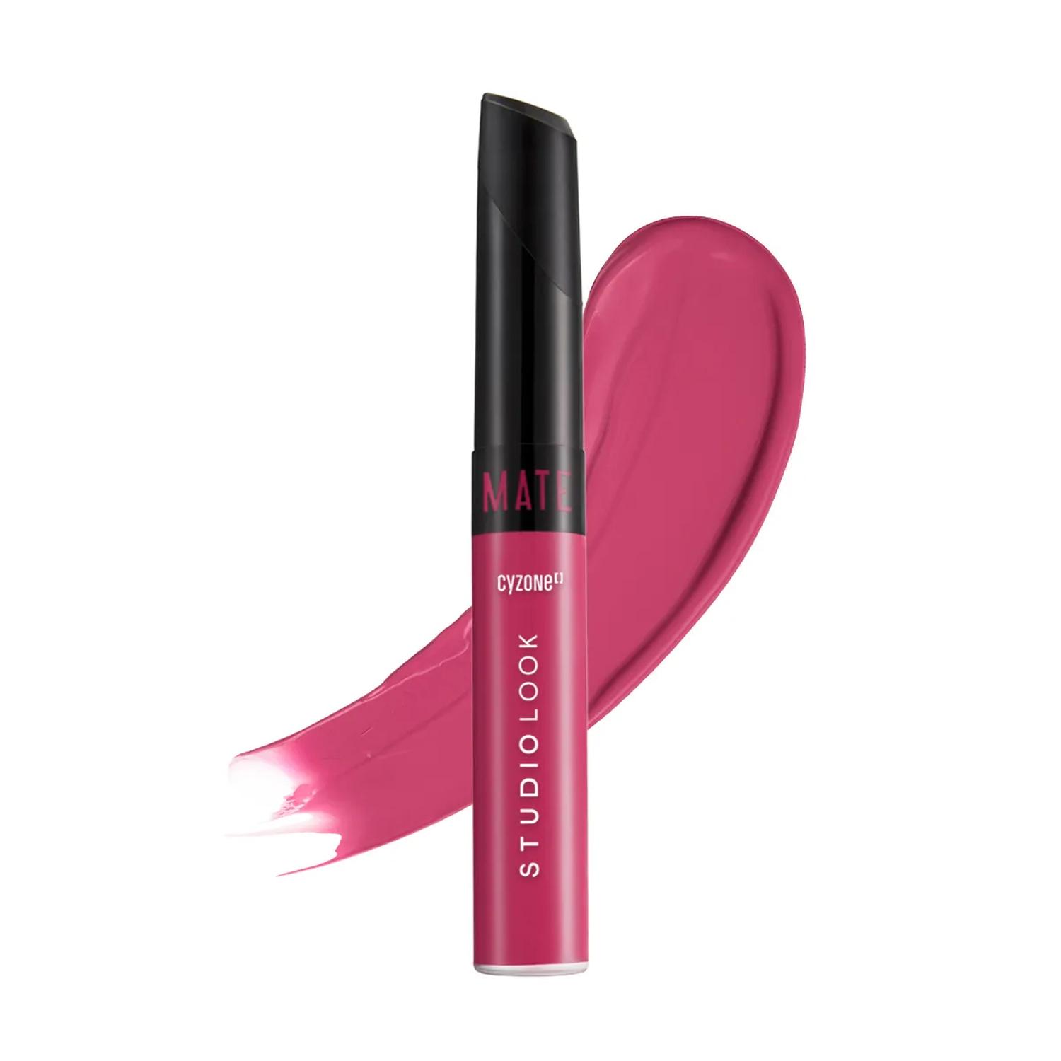 LABIAL LIQUIDO MATE WILD ROSE STUDIO LOOK - 1
